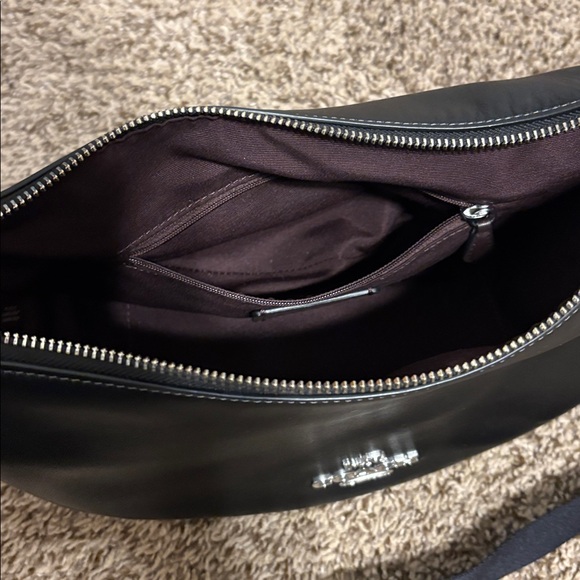 Coach 'Pace' Crossbody Bag-Black Leather - Picture 8 of 11